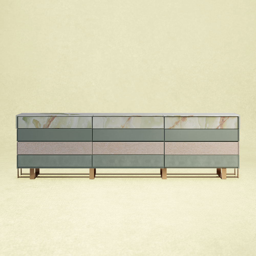 Hollow sideboard thumb